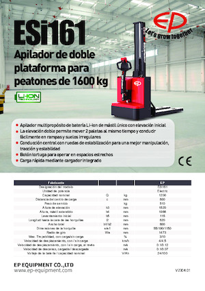 Walkie Stackers EP ESi161