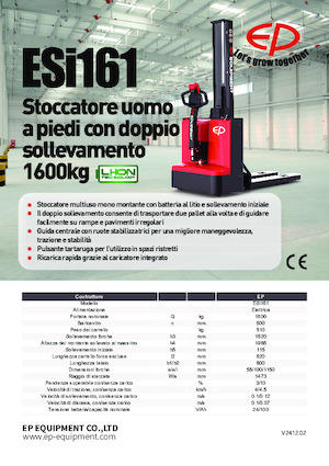 Walkie Stackers EP ESi161