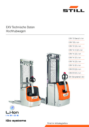Walkie Stackers Still EXV 14 C