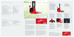 El İstifleyiciler Linde L12AS Triplex 120x50