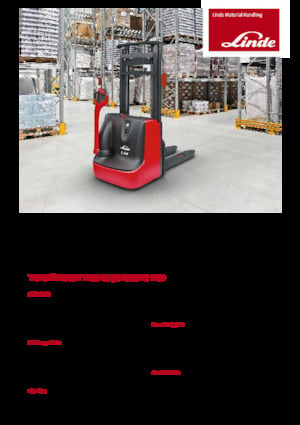 Walkie Stackers Linde L14C 