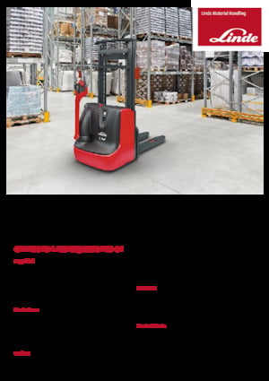 Walkie Stackers Linde L14C 