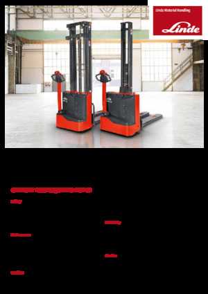 Walkie Stackers Linde MM10i