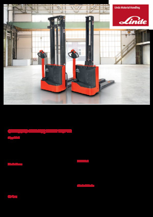 Walkie Stackers Linde MM10i