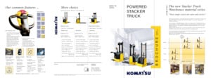 El İstifleyiciler Komatsu MWS12-1R