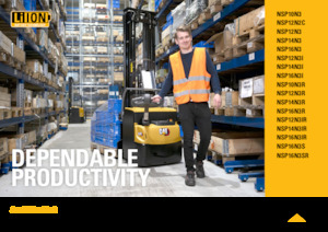 El İstifleyiciler Caterpillar NSP12N3