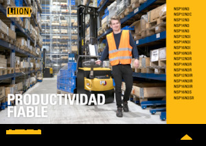 El İstifleyiciler Caterpillar NSP12N3