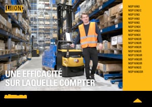 El İstifleyiciler Caterpillar NSP16N3SR