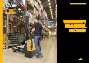 El İstifleyiciler Caterpillar NSP12QLMI