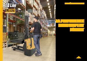 El İstifleyiciler Caterpillar NSP12QLMI