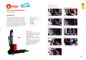 Walkie Stackers Noblelift PS05F-800