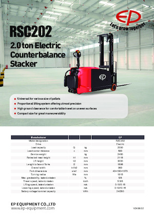 Walkie Stackers EP RCS202