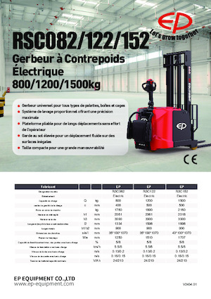 Walkie Stackers EP RSC122