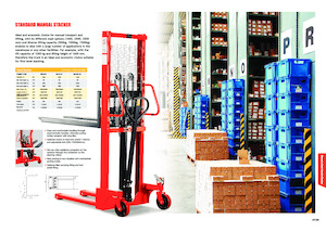 El İstifleyiciler Noblelift SFHD10