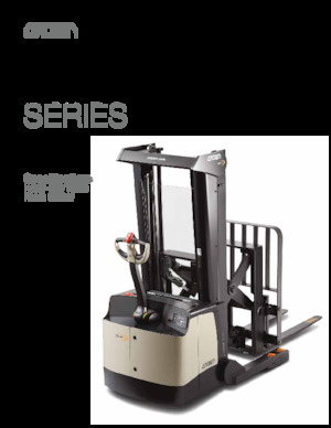 Walkie Stackers Crown SHR 5540-35 TL