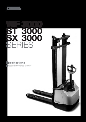 Walkie Stackers Crown ST 3000N-1.0 TL