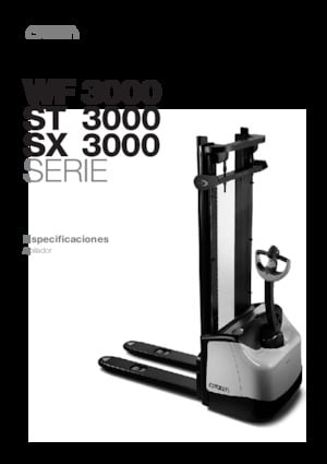 Walkie Stackers Crown ST 3000N-1.0 TL