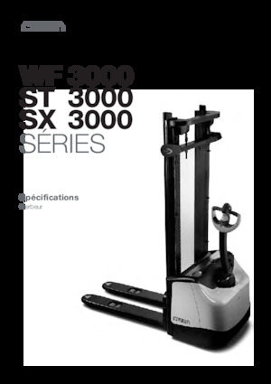 Walkie Stackers Crown ST 3000N-1.0 TL