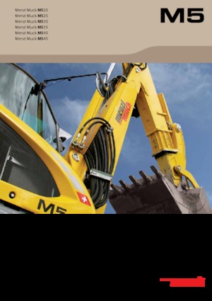 Walking Excavators Menzi M545
