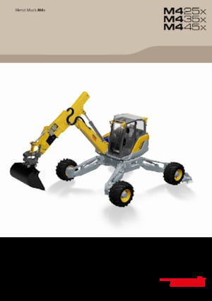 Walking Excavators Menzi M425x