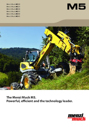 Walking Excavators Menzi M530