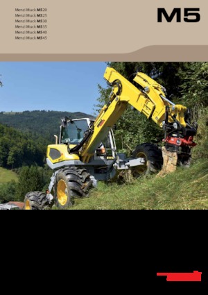 Walking Excavators Menzi M530