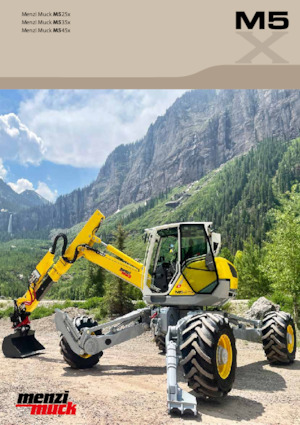 Walking Excavators Menzi M535x