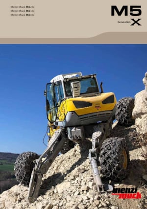 Walking Excavators Menzi M535x