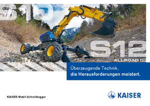 Walking Excavators Kaiser S 12 Allroad