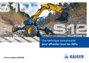 Walking Excavators Kaiser S 12 Allroad
