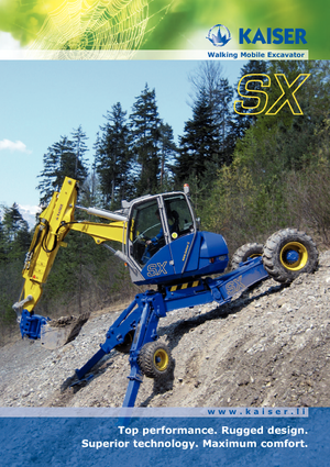 Walking Excavators Kaiser S 2 Gator 4x4