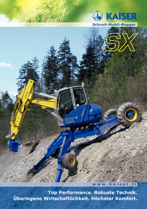 Walking Excavators Kaiser S 2 Gator 4x4