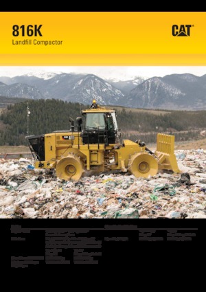 Waste Compactors Caterpillar 816K