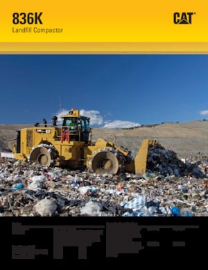 Waste Compactors Caterpillar 836K