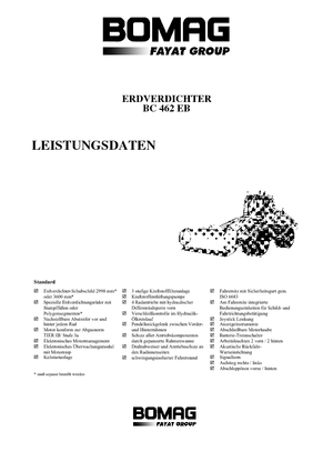 Waste Compactors Bomag BC 462 EB