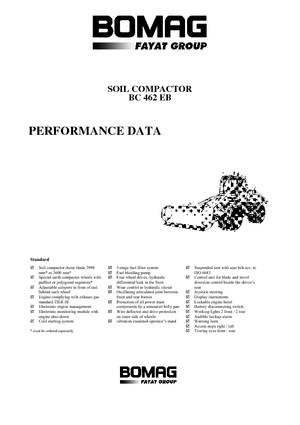 Waste Compactors Bomag BC 462 EB