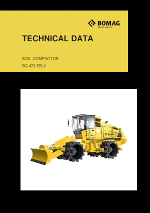 Atık sıkıştırıcılar Bomag BC 473 EB 3