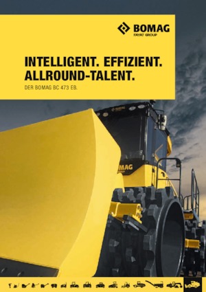 Atık sıkıştırıcılar Bomag BC 473 EB 3