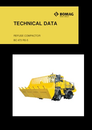 Waste Compactors Bomag BC 473 RS 5