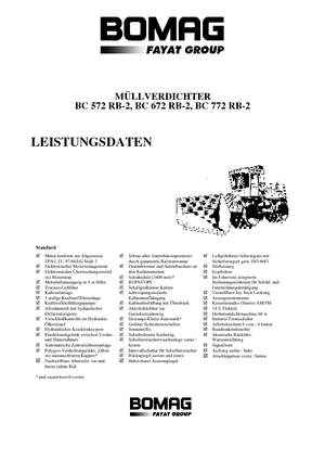 Atık sıkıştırıcılar Bomag BC 672 RB 2