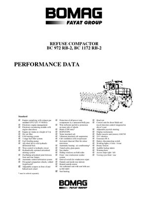 Waste Compactors Bomag BC 972 RB 2