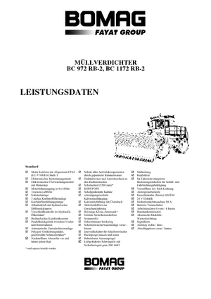 Waste Compactors Bomag BC 972 RB 2