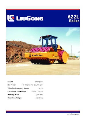 Atık sıkıştırıcılar Liugong CLG622L 