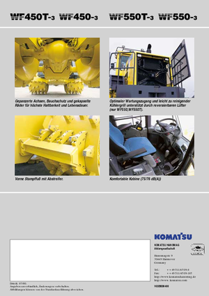 Waste Compactors Komatsu WF450-3