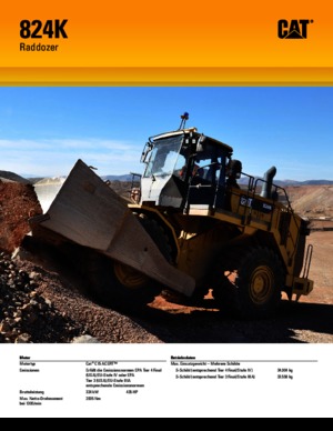 Wheel Dozer Caterpillar 824K