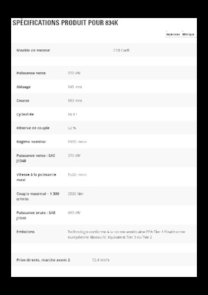 Wheel Dozer Caterpillar 834K