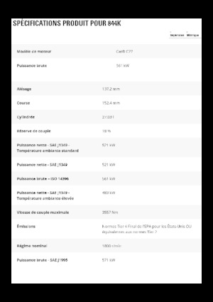 Tekerlekli dozer Caterpillar 844K
