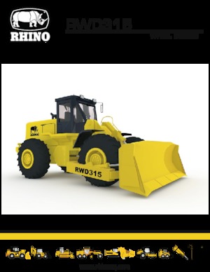 Wheel Dozer RHINO RWD315