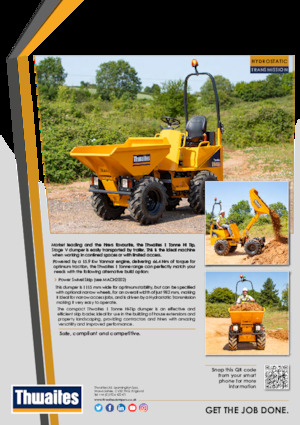 Wheel Dumpers Thwaites MACH2001