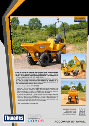 Wheel Dumpers Thwaites MACH2001